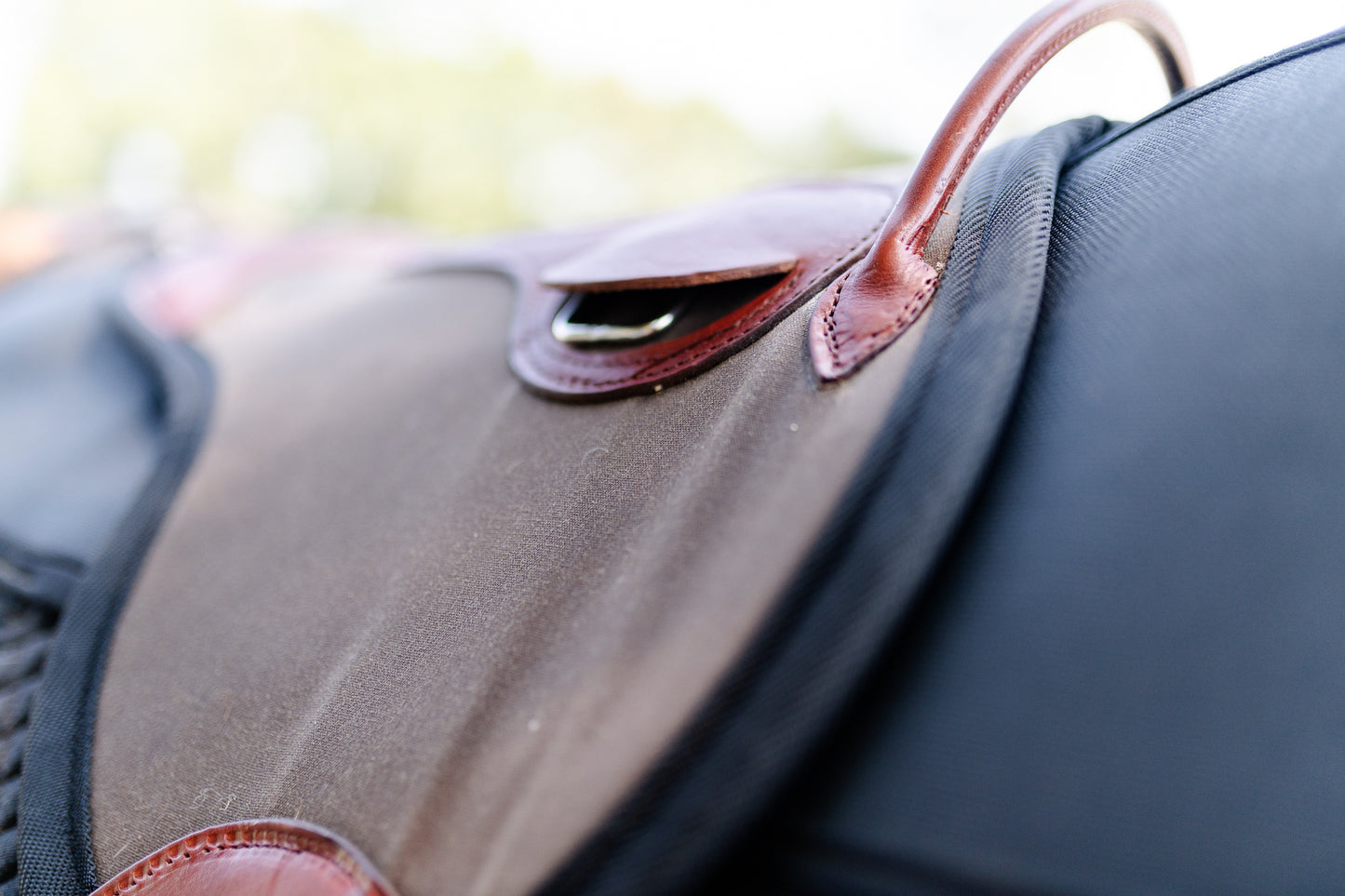 Single Hippotherapy Bareback Saddle - Large